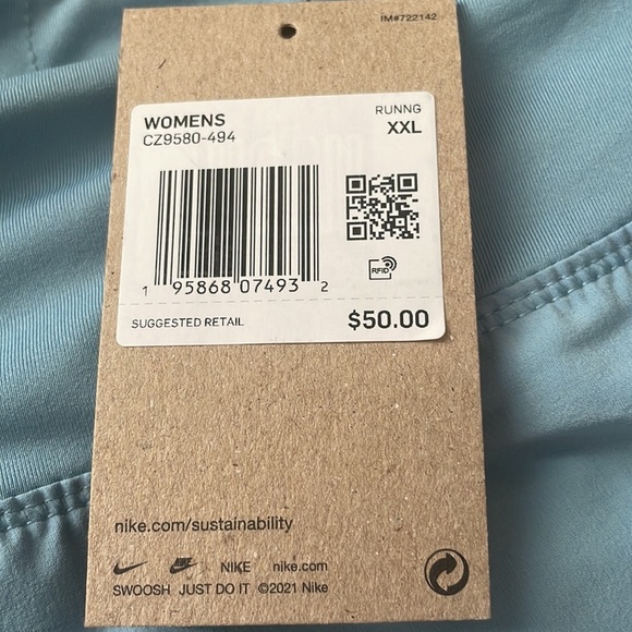 Womens New Nike Dri-Fit Running Shorts - Picture 3 of 8